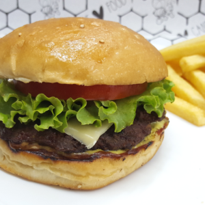Hamburguesa Simple con Queso